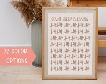 Blessing Wall Art | Church Decor | Home Decor | Blessed Sign | Count Your Blessings | Its Fall Yall |Cozy Autumn|Fall Vibes|Digital Download