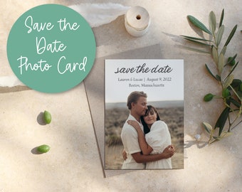 Save the Date Download / Save the Date Cards / Save the Date Wedding / Printable Save the Date / Save the Date Template / Digital Download