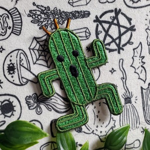 Ffxiv cactuar iron on sew on patch