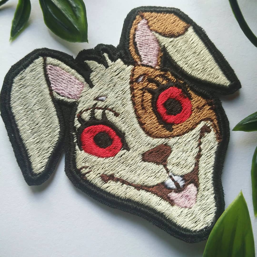 Fnaf Nightmare Foxy Iron on Sew on Patch 