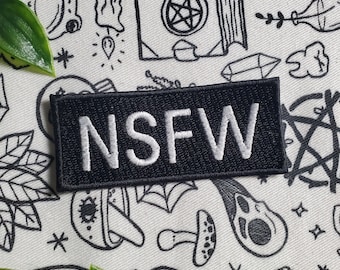 NSFW Patch Aufnäher zum aufnähen