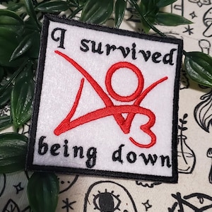 Ao3 embroidered patch