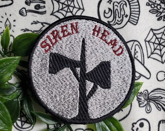 Siren head scp iron on sew on patch