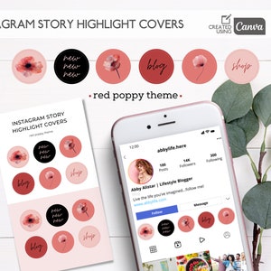 Instagram Highlight Covers, Ready to Use Instagram Highlight Covers, Instant Download, Summer Theme, Instagram Branding, Highlight Covers