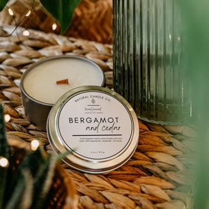 Round Candle Label Sticker Template, Editable Candle Label, Circle Sticker Label, , Editable Packaging Label, THREE Sizes Included