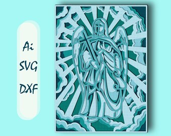 Download Angel Mandala Svg Etsy