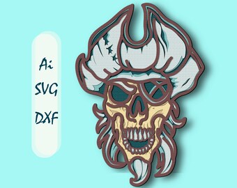 Download Skull Paper Cut Etsy