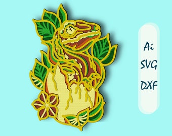 Download Dragon Mandala Svg Etsy