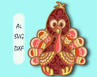 Download Turkey Cricut 3d Etsy