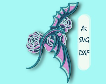 Download Dragon Mandala Svg Etsy