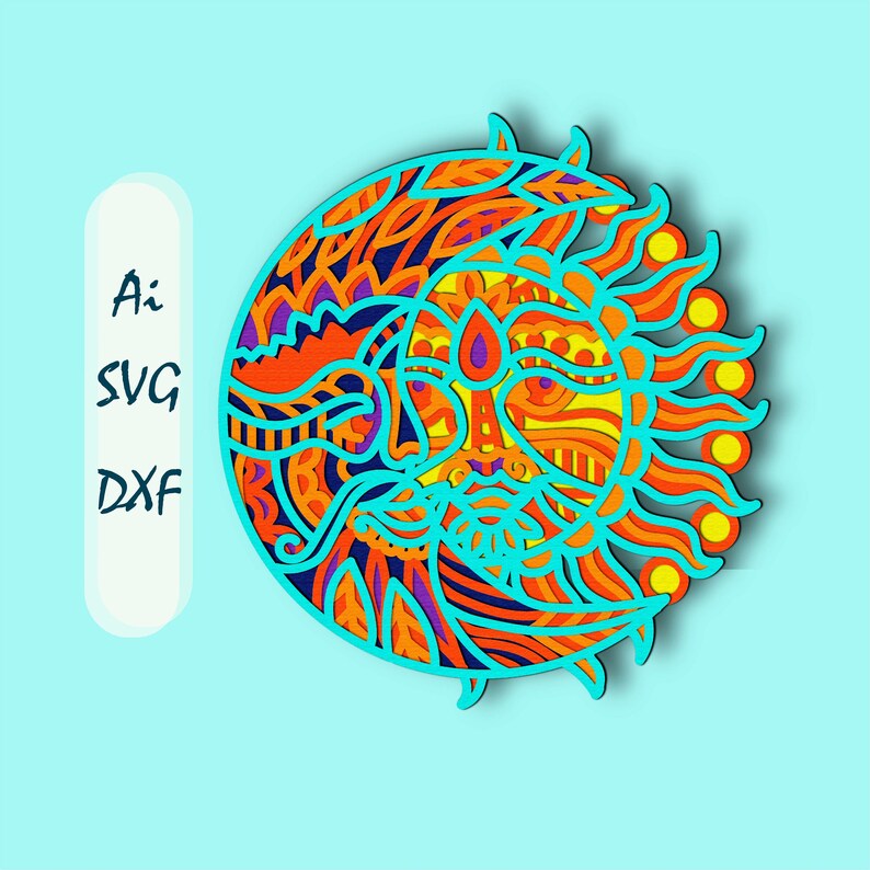 Download Sun And Moon 3d Layer Svg Sun 3d Mandala Sun Paper Cut Plywood Cut 3d Mandala Moon Mandala Sun Mandala Moon Paper Cut Art Collectibles Drawing Illustration Locnuocxanh Vn