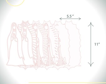 3D Virgin Mary Svg/multilayer Cut File, Cricut&glowforge, CNC