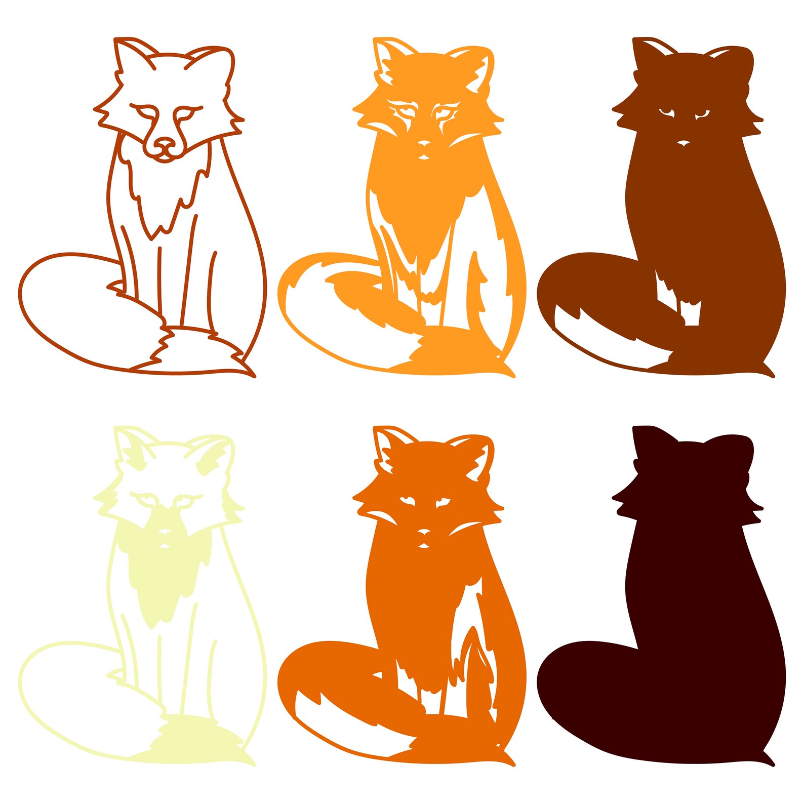 Fox SVG 3D Layer/ Fox 3D Mandala/ Fox Paper Cut/ Plywood Cut Etsy UK