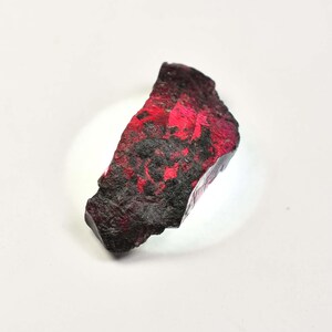 VERY Rare 43.75 Ct 100% Natural Red Painite Rocks Rough Burmese Facet GIT Certified Very Good Color Untreated Unheated Loose Rough Certified