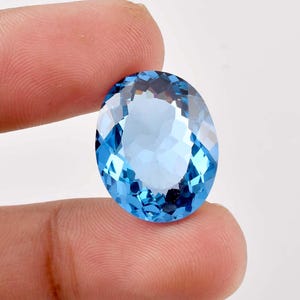 Flawless Natural Sky Blue Aquamarine Oval Cut Gemstone GIT Certified Use Making Ring Jewelry Raw Loose Gemstone All Size Available