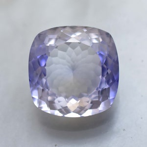HUGE Flawless 31.65 Ctw Natural Blue Namibia Jeremejevite Cushion Cut Loose Gemstone (GIT) Certified Making Jewelry, Ring & Pendent Gemstone