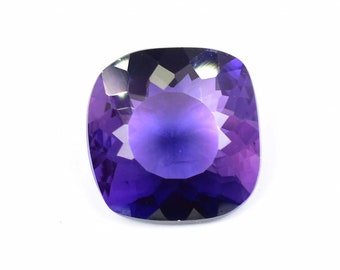 14.10 Ct Viola Naturale Blu Taaffeite Zaffiro Cuscino Taglio Pietra preziosa sciolta GIT Certificato Make Anello Pendente E Gioielli AAA + Gemma impeccabile