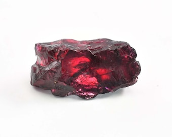 VERY Rare 37.20 Ct 100% Natural Red Painite Rocks Rough Burmese Facet GIT Certified Very Good Color Untreated Unheated Loose Rough Certified