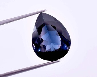 9.35 Ct Natural Purple Blue Taaffeite Sapphire Loose Gemstone GIT Certified Make Ring Pendent And Jewelry AAA+ Flawless Loose Gemstone