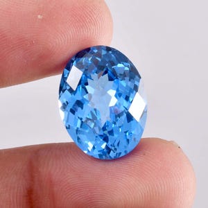 Flawless Natural Sky Blue Aquamarine Oval Cut Gemstone GIT Certified Use Making Ring Jewelry Raw Loose Gemstone All Size Available