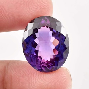 AAA Flawless Bi-Color Purple Blue Java Plum Sapphire Oval Cut GIT Certified Use Make Ring & Pendent Tool Loose Gemstone All Size Available