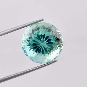 12.5 x 12.5 MM Flawless 10.70 Ct Natural Bi-Color Parti Sapphire GIT Certified Heart Touching Master Cut Gemstone Making Ring Pendent Tool