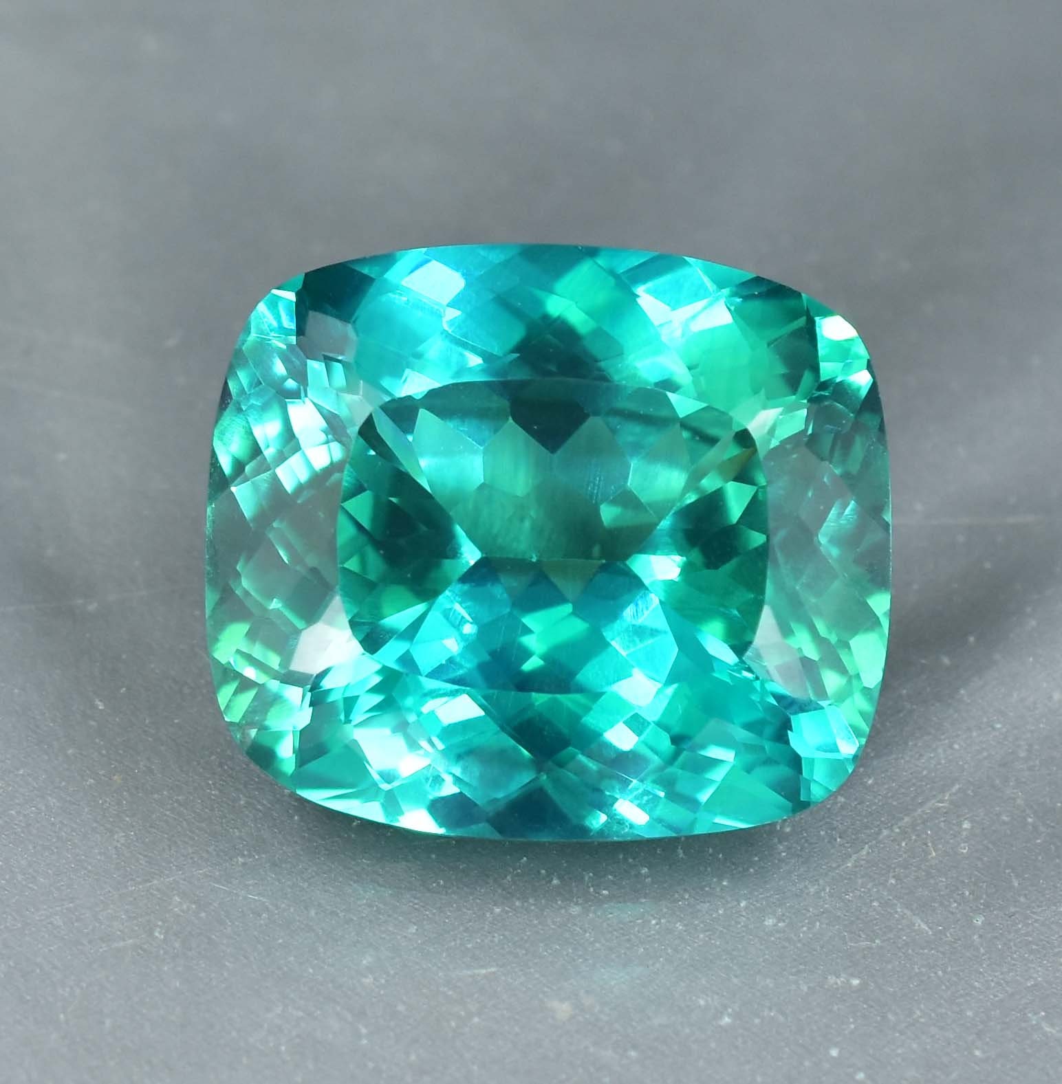 HUGE Flawless 116.90 Ct Natural Bi-Color Ceylon Parti Sapphire Cushion Cut Gemstone GIT Certified Making Jewelry and Ring product Precious