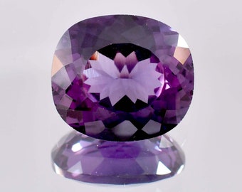 Pietra preziosa sciolta di zaffiro taaffeite blu viola naturale da 18,15 ct Certificato GIT per anello pendente e gioielli AAA + pietra preziosa sciolta impeccabile