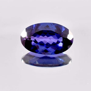 20 x 12 MM Bi-Color Purple Blue Java Plum Sapphire 18.50 Ct Loose Gemstone GIT Certified Use to Make Ring & Pendent Tool Cornflower Gemstone