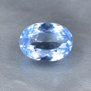 4.00 Ct 100% natuurlijke Braziliaanse blauwe aquamarijn losse ovale gesneden edelsteen (GIT) gecertificeerd het maken van sieraden en ring product loep schone kwaliteit