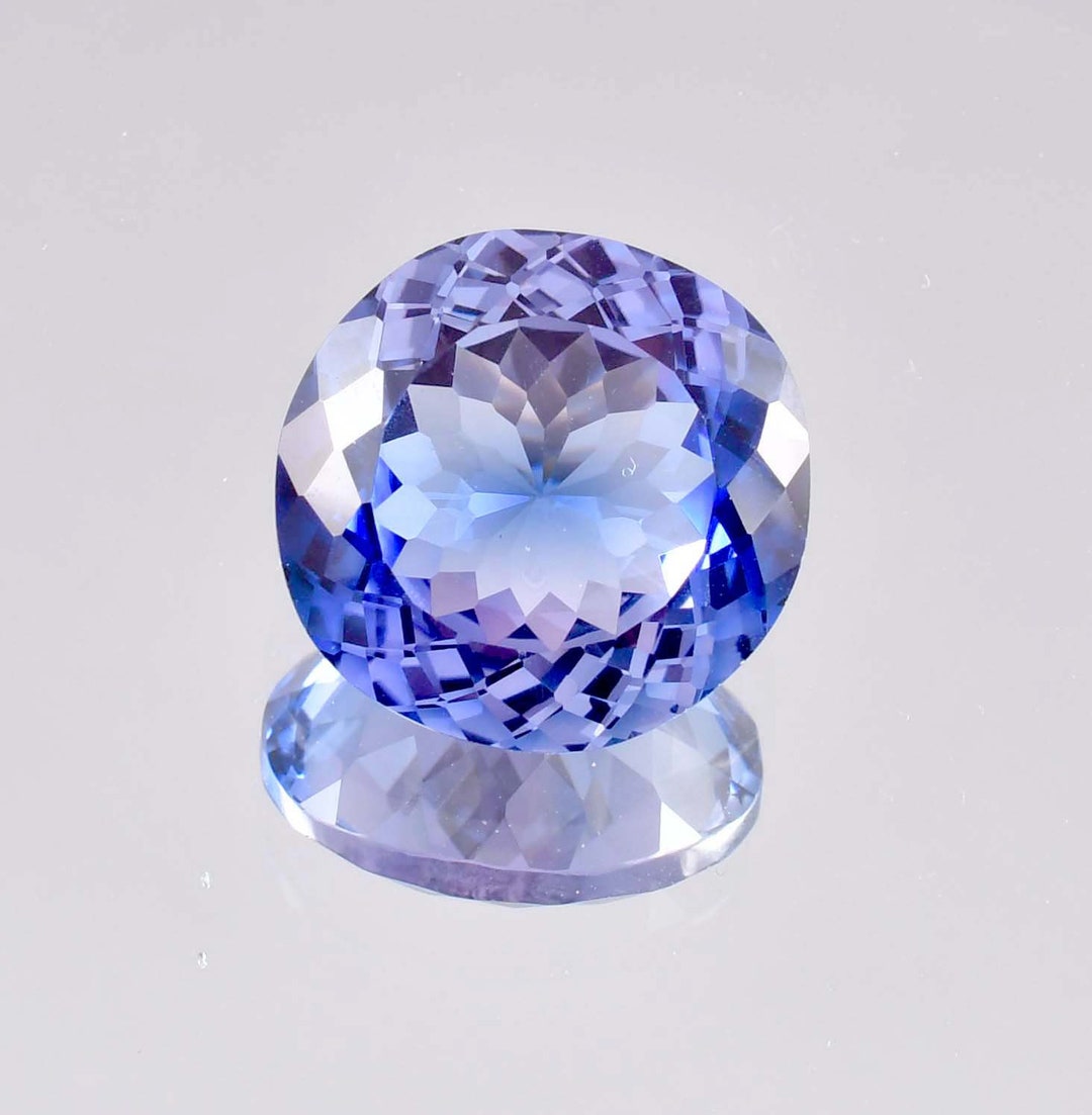 14 X 14 MM Bi-color Purple Blue Java Plum Sapphire 16.10 Ct Loose ...