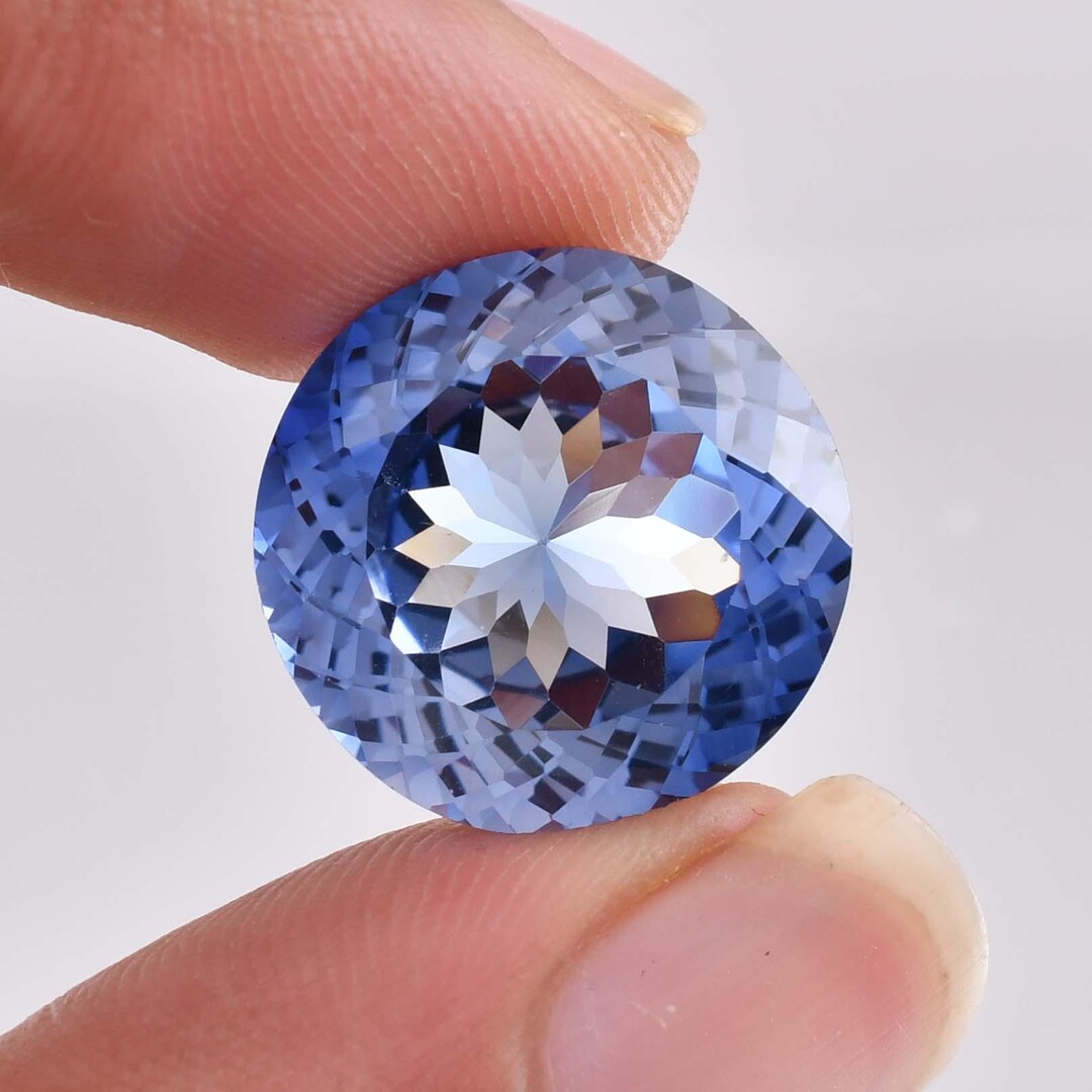12 X 12 MM Bi-color Purple Blue Java Plum Sapphire 10.50 Ct Loose ...