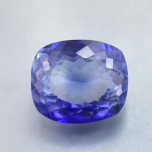 HUGE Flawless 14.65 Ctw Natural Blue Namibia Jeremejevite Cushion Cut Loose Gemstone (GIT) Certified Making Jewelry, Ring & Pendent Gemstone