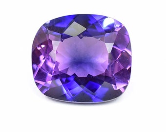 8.60 Ct Viola Naturale Blu Taaffeite Cuscino Zaffiro Taglio Pietra preziosa sciolta GIT Certificato Make Anello Pendente E Gioielli AAA + Gemma impeccabile