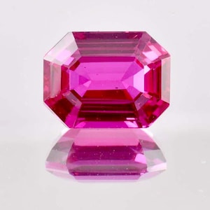 AAA+ Flawless Natural Cornflower Purple Sapphire Radiant Cut GIT Certified Breathtaking Make Ring, Jewelry Loose Gemstone All Size Available