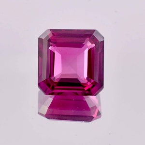 18 x 18 MM Cornflower Purple Sapphire 37.80 Ct Loose Gemstone GIT Certified Use to Make Ring & Pendent Tool Hi-End Glamours loose Gemstone