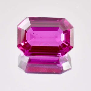 AAA+ Flawless Natural Cornflower Purple Sapphire Radiant Cut GIT Certified Breathtaking Make Ring, Jewelry Loose Gemstone All Size Available