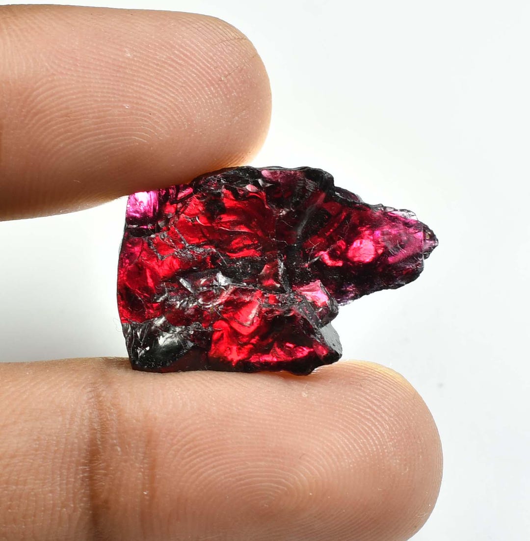 VERY Rare 40.10 Ct 100% Natural Red Painite Rocks Rough Burmese