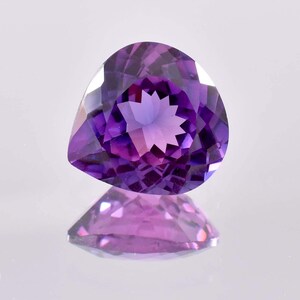 11 x 11 MM Bi-Color Purple Blue Java Plum Sapphire 6.70 Ct Loose Gemstone GIT Certified Use to Make Ring & Pendent Tool Cornflower Gemstone
