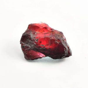 VERY Rare 24.60 Ct 100% Natural Red Painite Rocks Rough Burmese Facet GIT Certified Very Good Color Untreated Unheated Loose Rough Certified