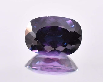 Pietra preziosa sciolta di zaffiro taaffeite blu viola naturale da 15,35 ct Certificato GIT per anello pendente e gioielli AAA + pietra preziosa sciolta impeccabile