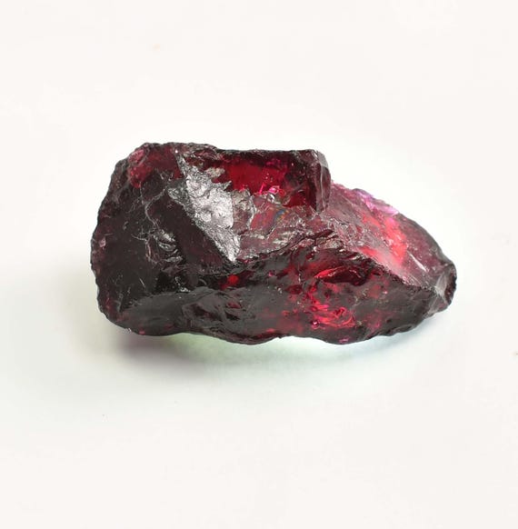 VERY Rare 50.50 Ct 100% Natural Red Painite Rocks Rough Burmese Facet GIT Certified Very Good Color Untreated Unheated Loose Rough Certified