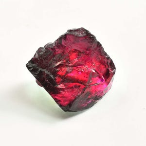 VERY Rare 43.10 Ct 100% Natural Red Painite Rocks Rough Burmese Facet GIT Certified Very Good Color Untreated Unheated Loose Rough Certified