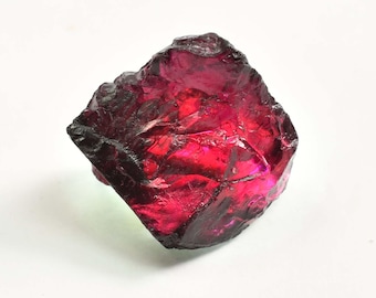 VERY Rare 43.10 Ct 100% Natural Red Painite Rocks Rough Burmese Facet GIT Certified Very Good Color Untreated Unheated Loose Rough Certified