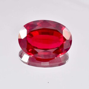 14 x 20 MM Naturlig Mozambique duvblodröd rubin 19,05 ct ovalslipad lös ädelsten GIT-certifierad användning för tillverkning av ringar och smycken