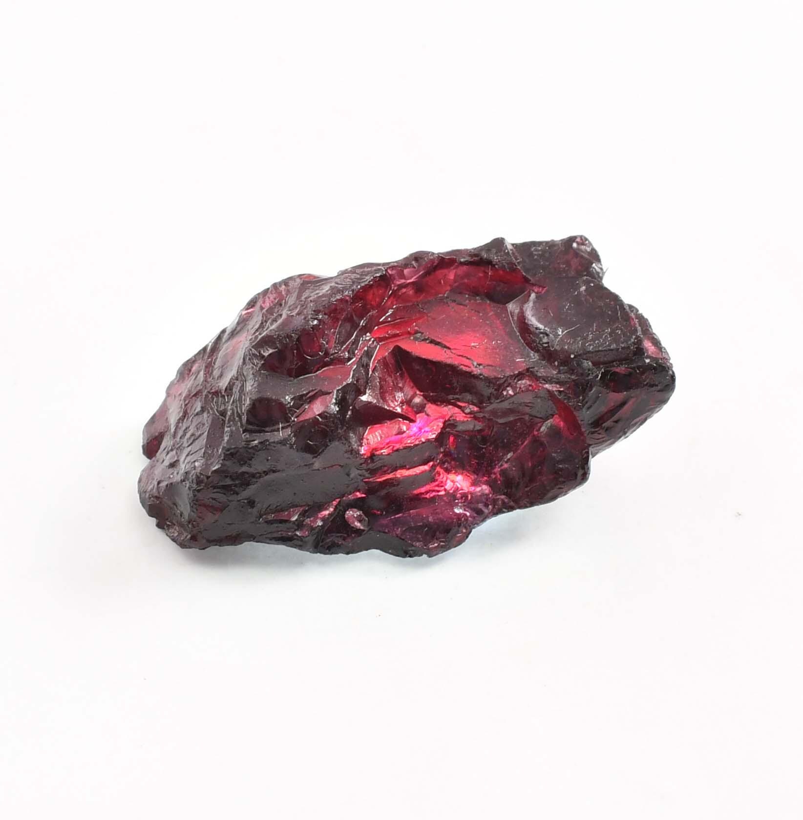STONE  BOTTLENECK KINT ダークレッド13AW VERY Rare 37.20 Ct 100% Natural Red Painite Rocks Rough Burmese