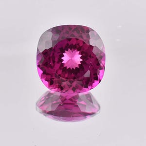 12 x 12 MM Bi-Color Purple Blue Java Plum Sapphire 10.50 Ct Loose Gemstone GIT Certified Use to Make Ring & Pendent Tool Cornflower Gemstone