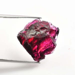 VERY Rare 29.85 Ct 100% Natural Red Painite Rocks Rough Burmese Facet GIT Certified Very Good Color Untreated Unheated Loose Rough Certified