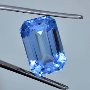 18 x 12 MM HUGE Flawless 15.20 Ctw Natural Blue Namibia Jeremejevite Loose Gemstone (GIT) Certified Making Jewelry, Ring & Pendent Gemstone