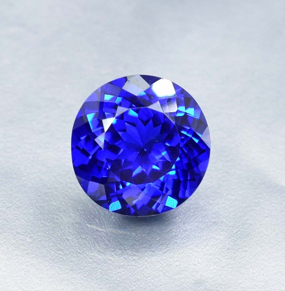 Lot de 3 pierres précieuses en vrac cabochon ovale tanzanite naturelle